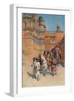 The Fort of Gwalior, Madhya Pradesh-Edwin Lord Weeks-Framed Giclee Print