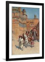 The Fort of Gwalior, Madhya Pradesh-Edwin Lord Weeks-Framed Giclee Print