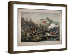 The Fort Pillow Massacre, 1892-Kurz And Allison-Framed Giclee Print