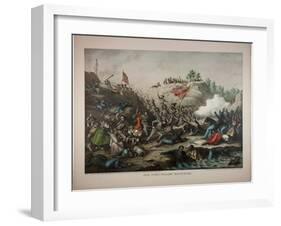 The Fort Pillow Massacre, 1892-Kurz And Allison-Framed Giclee Print