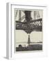 The Forth Bridge, Queensferry North Cantilever, Bottom Member, and Garvie Main Pier (April 1889)-null-Framed Giclee Print