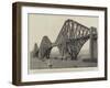 The Forth Bridge, to Be Opened by Hrh the Prince of Wales on Tuesday, 4 March 1890-null-Framed Giclee Print