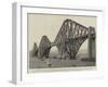 The Forth Bridge, to Be Opened by Hrh the Prince of Wales on Tuesday, 4 March 1890-null-Framed Giclee Print