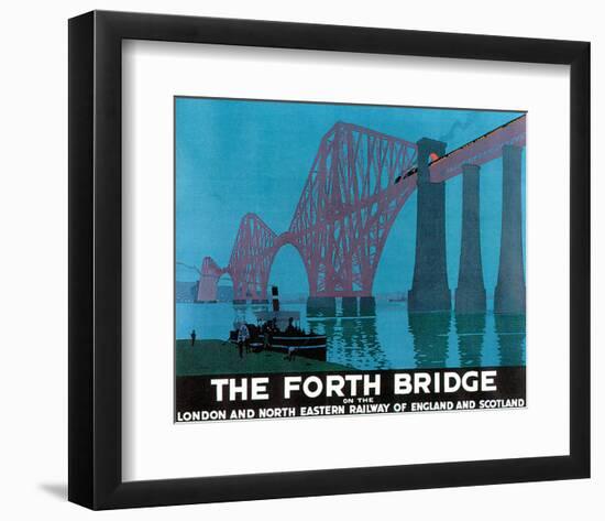 The Forth Bridge-null-Framed Premium Giclee Print