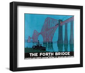 The Forth Bridge-null-Framed Premium Giclee Print