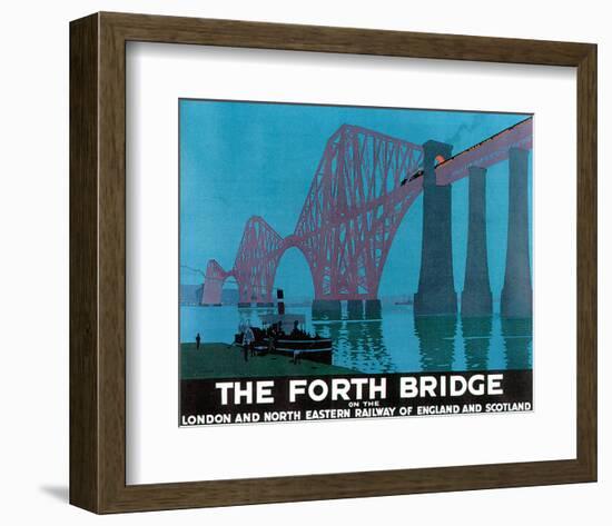 The Forth Bridge-null-Framed Premium Giclee Print