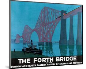 The Forth Bridge-null-Mounted Premium Giclee Print