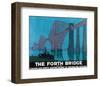 The Forth Bridge-null-Framed Art Print