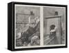 The Forth Bridge-Sir John Gilbert-Framed Stretched Canvas