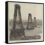 The Forth Bridge-null-Framed Stretched Canvas