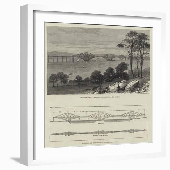 The Forth Bridge-null-Framed Giclee Print