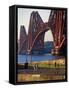 The Forth Rail Bridge, Firth of Forth, Edinburgh, Scotland-Paul Harris-Framed Stretched Canvas