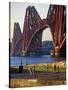 The Forth Rail Bridge, Firth of Forth, Edinburgh, Scotland-Paul Harris-Stretched Canvas