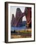 The Forth Rail Bridge, Firth of Forth, Edinburgh, Scotland-Paul Harris-Framed Photographic Print