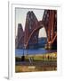 The Forth Rail Bridge, Firth of Forth, Edinburgh, Scotland-Paul Harris-Framed Photographic Print