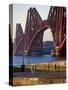 The Forth Rail Bridge, Firth of Forth, Edinburgh, Scotland-Paul Harris-Stretched Canvas