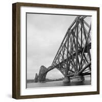 The Forth Rail Bridge-Staff-Framed Photographic Print