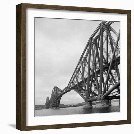 The Forth Rail Bridge-Staff-Framed Photographic Print