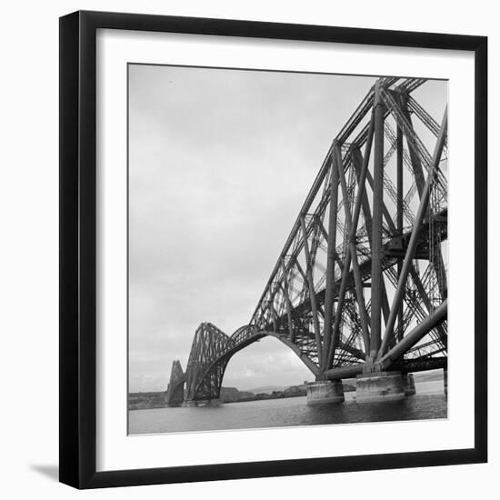 The Forth Rail Bridge-Staff-Framed Photographic Print