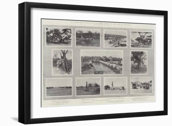 The Forthcoming Somaliland Expedition, Scenes on the Line of Operations-Henry Charles Seppings Wright-Framed Premium Giclee Print