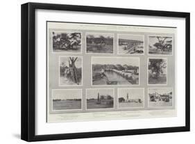 The Forthcoming Somaliland Expedition, Scenes on the Line of Operations-Henry Charles Seppings Wright-Framed Premium Giclee Print