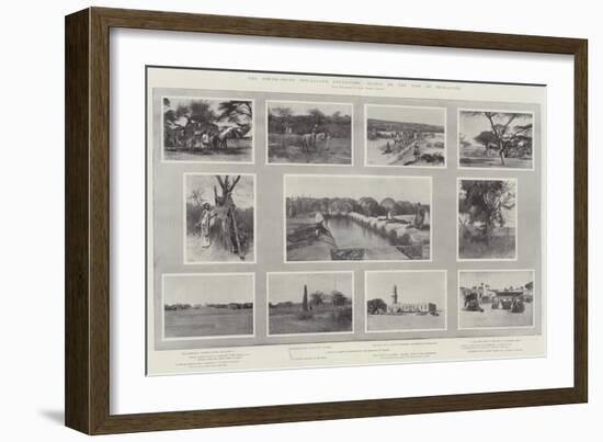 The Forthcoming Somaliland Expedition, Scenes on the Line of Operations-Henry Charles Seppings Wright-Framed Giclee Print