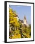 The Fortified Church Mariae Himmelfahrt in the Medieval Town of Weissenkirchen in the Wachau-Martin Zwick-Framed Photographic Print