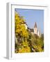 The Fortified Church Mariae Himmelfahrt in the Medieval Town of Weissenkirchen in the Wachau-Martin Zwick-Framed Photographic Print