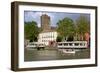 The Fortified St. Etienne Cathedral Built of Black Lava and Dating from the 12th Century-Guy Thouvenin-Framed Photographic Print