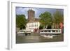 The Fortified St. Etienne Cathedral Built of Black Lava and Dating from the 12th Century-Guy Thouvenin-Framed Photographic Print