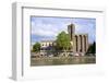 The Fortified St. Etienne Cathedral Built of Black Lava and Dating from the 12th Century-Guy Thouvenin-Framed Photographic Print