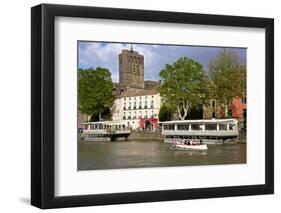 The Fortified St. Etienne Cathedral Built of Black Lava and Dating from the 12th Century-Guy Thouvenin-Framed Photographic Print