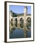 The Fortified Valentre Bridge Dating from 14th Century, Town of Cahors, Quercy, Midi-Pyrenees-Bruno Barbier-Framed Photographic Print