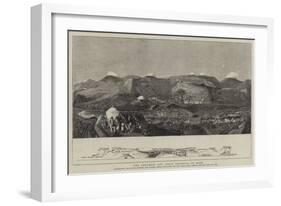 The Fortress and Field Defences of Kars-null-Framed Giclee Print