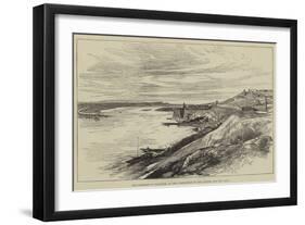 The Fortress of Belgrade, at the Confluence of the Danube and the Save-null-Framed Premium Giclee Print