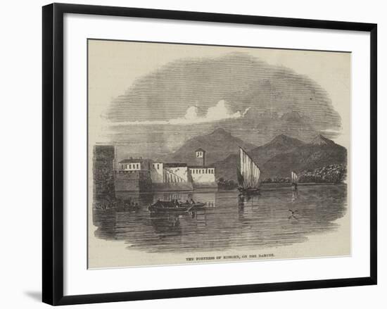 The Fortress of Komorn, on the Danube-null-Framed Giclee Print