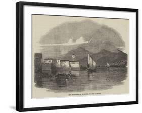 The Fortress of Komorn, on the Danube-null-Framed Giclee Print