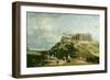 The Fortress of Konigstein, 18th Century-Bernardo Bellotto-Framed Giclee Print