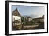 The Fortress of Konigstein: Courtyard with the Brunnenhaus, 1756-58-Bernardo Bellotto-Framed Giclee Print