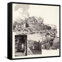 The Fortress of Mycenae-Pat Nicolle-Framed Stretched Canvas