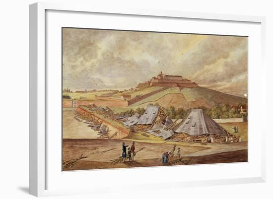 The Fortress of Spielberg, Czech Republic-null-Framed Giclee Print