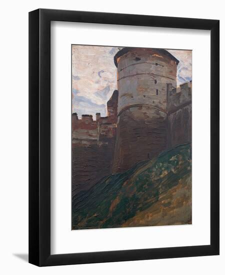 The Fortress Tower. Nizhny Novgorod, 1903-Nicholas Roerich-Framed Giclee Print