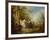 The Fortune Teller, 1731-Jean-Baptiste Joseph Pater-Framed Giclee Print