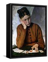 The Fortune Teller, 1869-Frederic Bazille-Framed Stretched Canvas