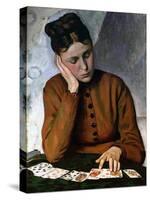 The Fortune Teller, 1869-Frederic Bazille-Stretched Canvas