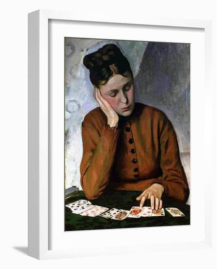 The Fortune Teller, 1869-Frederic Bazille-Framed Giclee Print