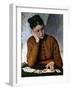 The Fortune Teller, 1869-Frederic Bazille-Framed Giclee Print