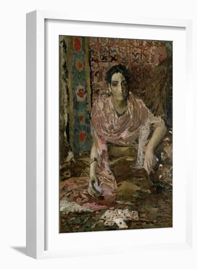 The Fortune Teller, 1895-Mikhail Aleksandrovich Vrubel-Framed Giclee Print