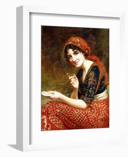 The Fortune Teller, 1899-William Clarke Wontner-Framed Giclee Print