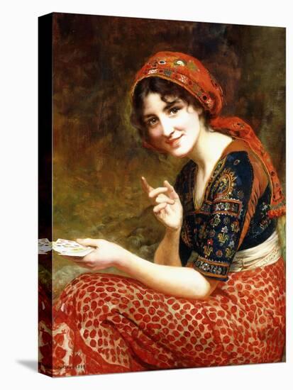 The Fortune Teller, 1899-William Clarke Wontner-Stretched Canvas